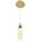 Cwi Lighting Olinda LED Integrated Satin Gold Mini Pendant 1606P5-1-602 - alternate 2